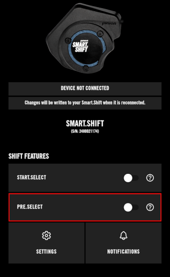 Pinion's Phone App