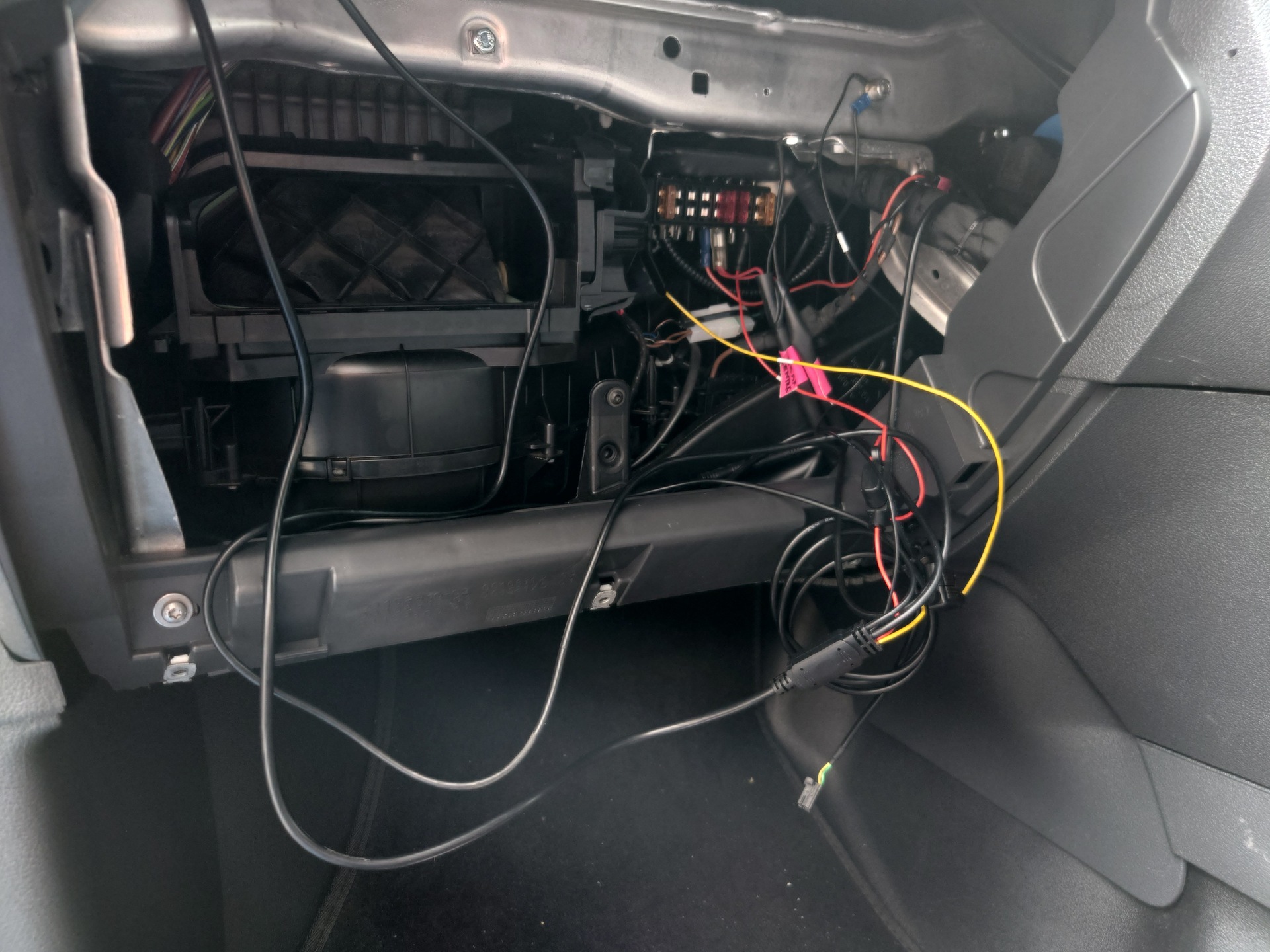 Wiring at the Front