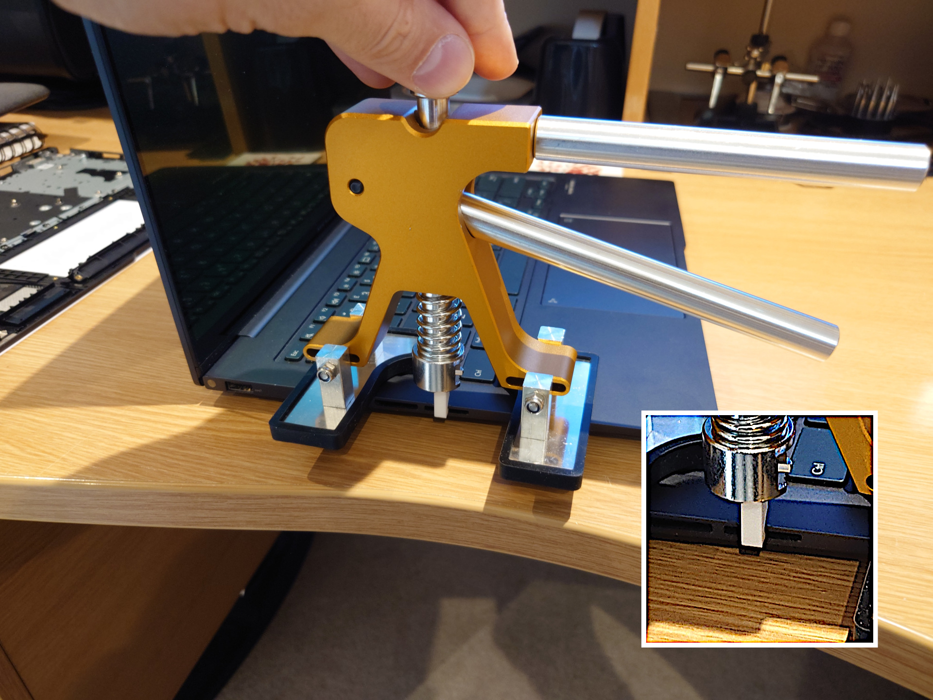 Pulling the Dent (Reconstruction)