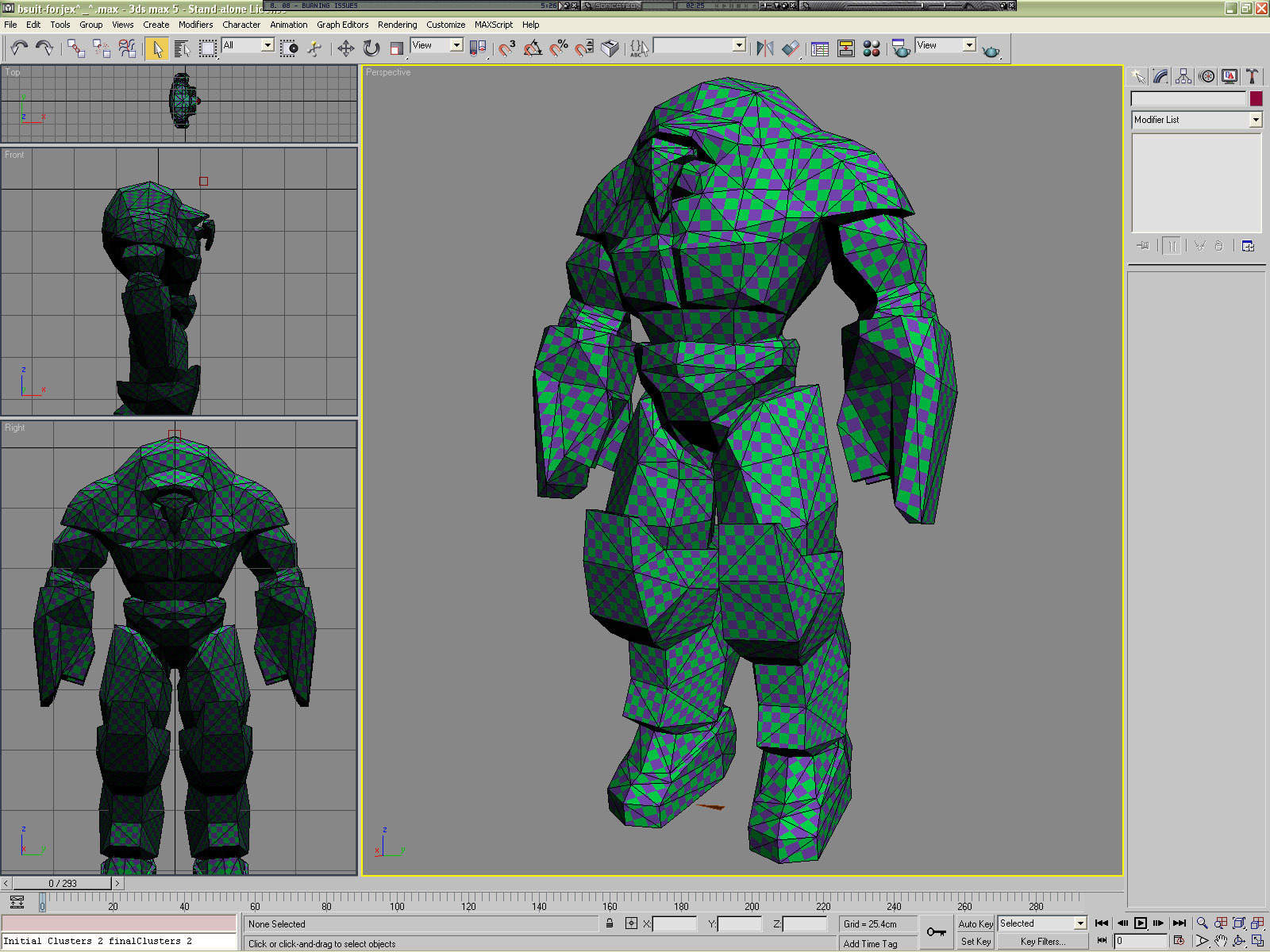 Battlesuit Modelling